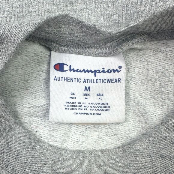 Vintage Champion Mississippi State University Crew Neck Sweatshirt - Sz Medium - Picture 5 of 7